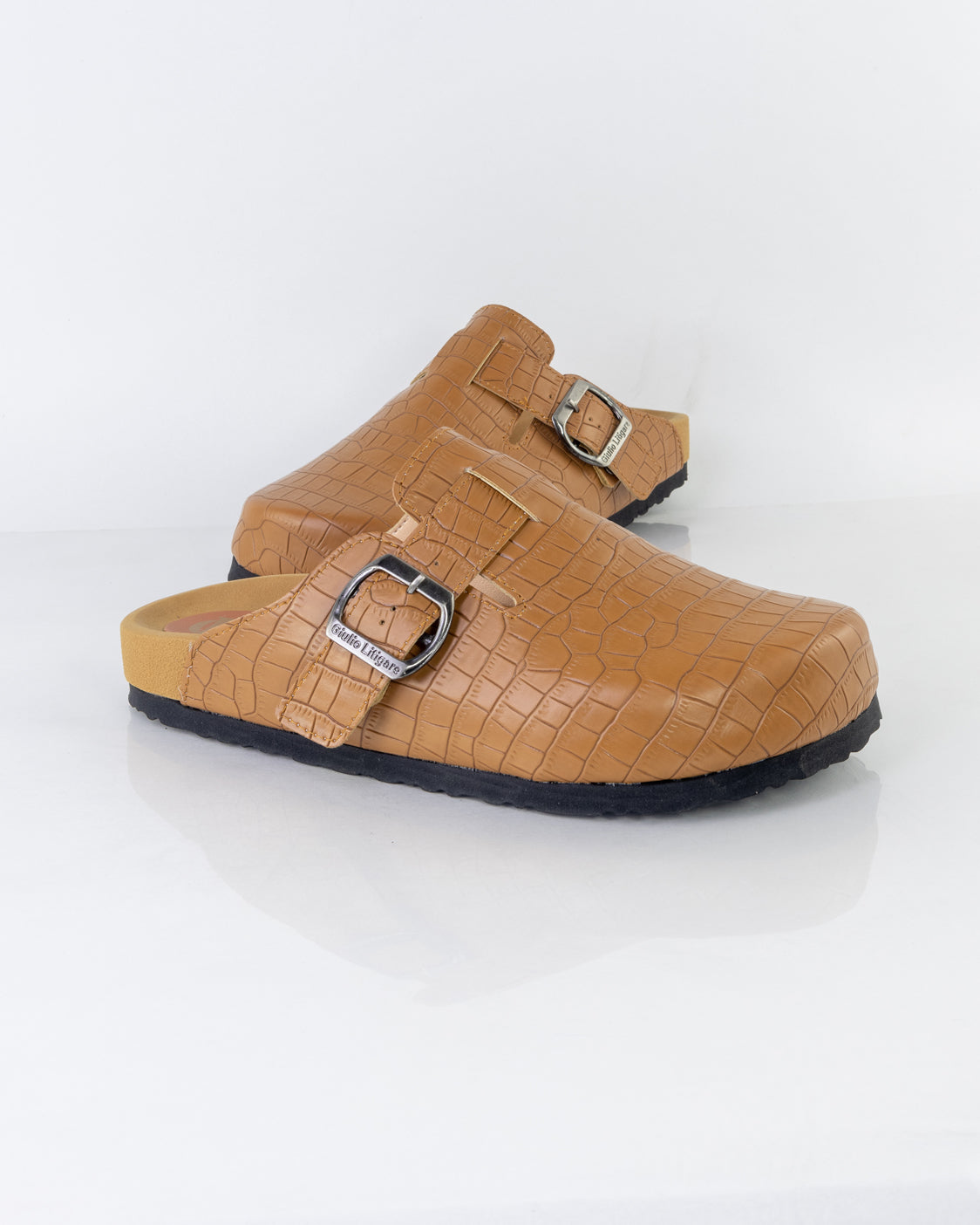 Zuecos Boston Croco