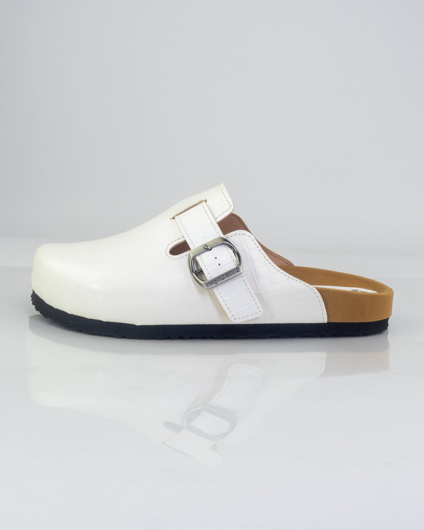 Zuecos Boston Croco
