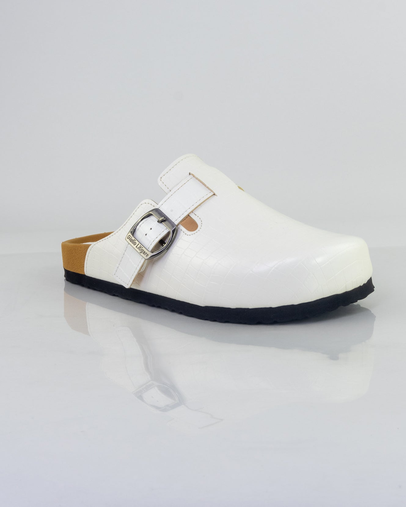 Zuecos Boston Croco