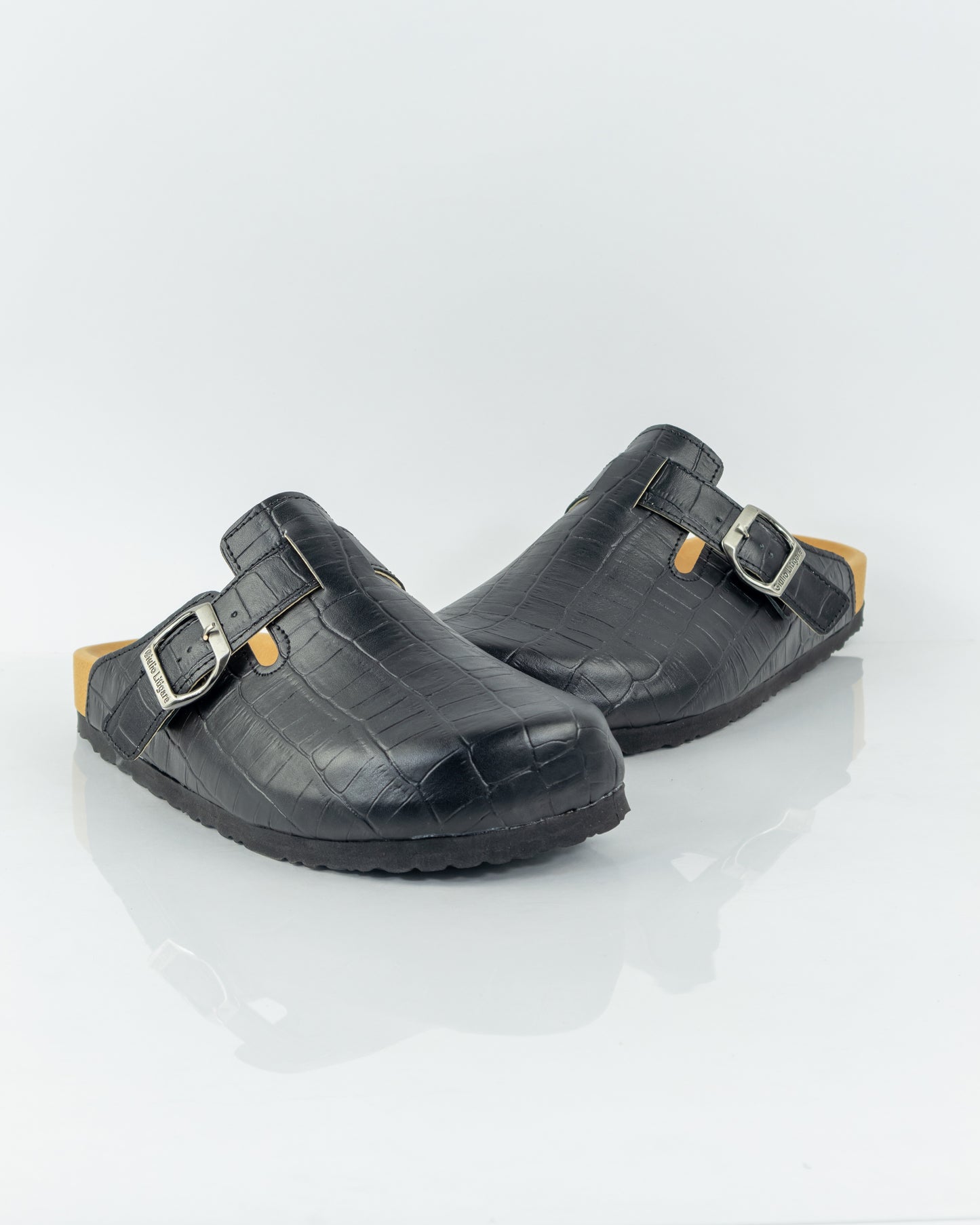 Zuecos Boston Croco