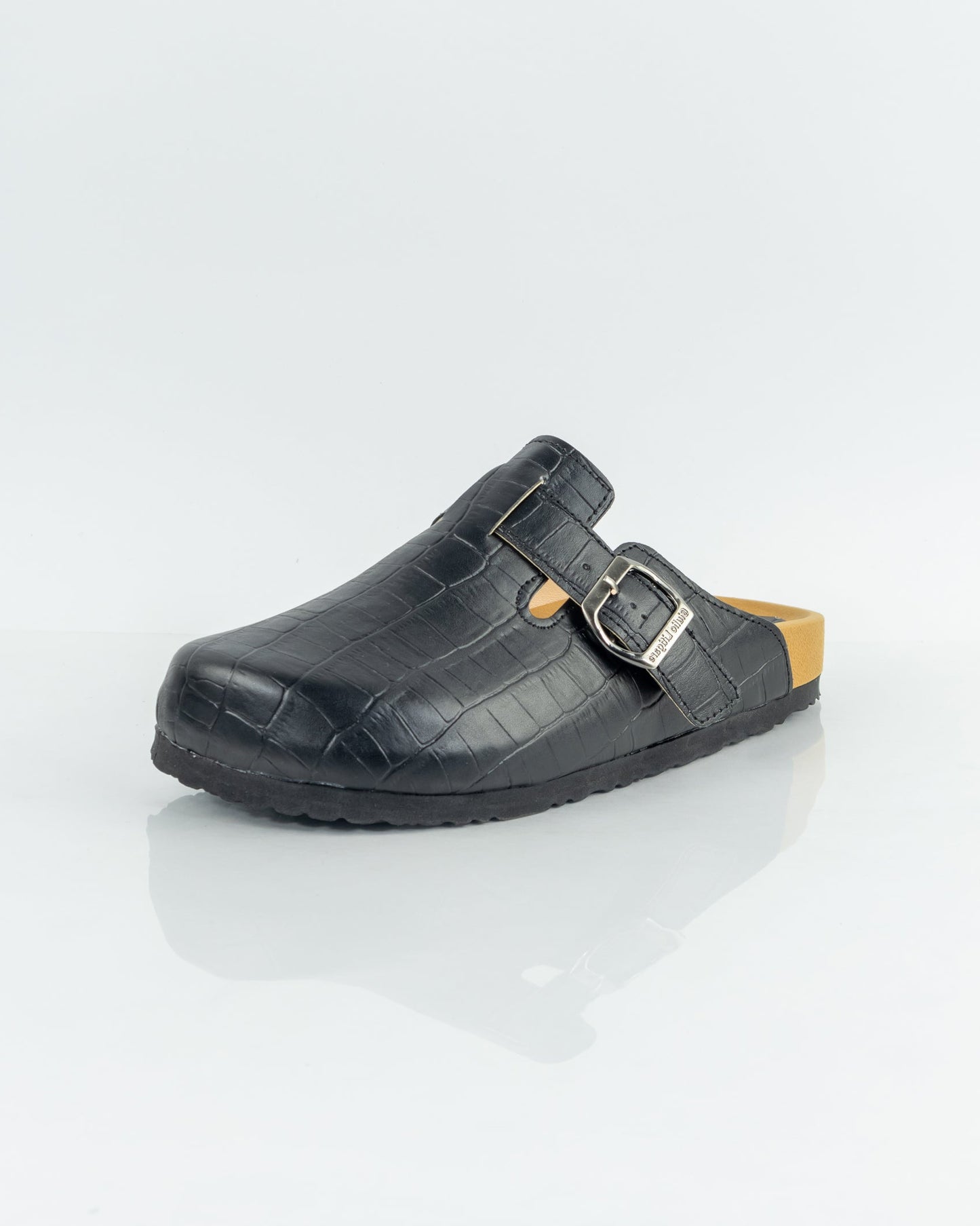 Zuecos Boston Croco