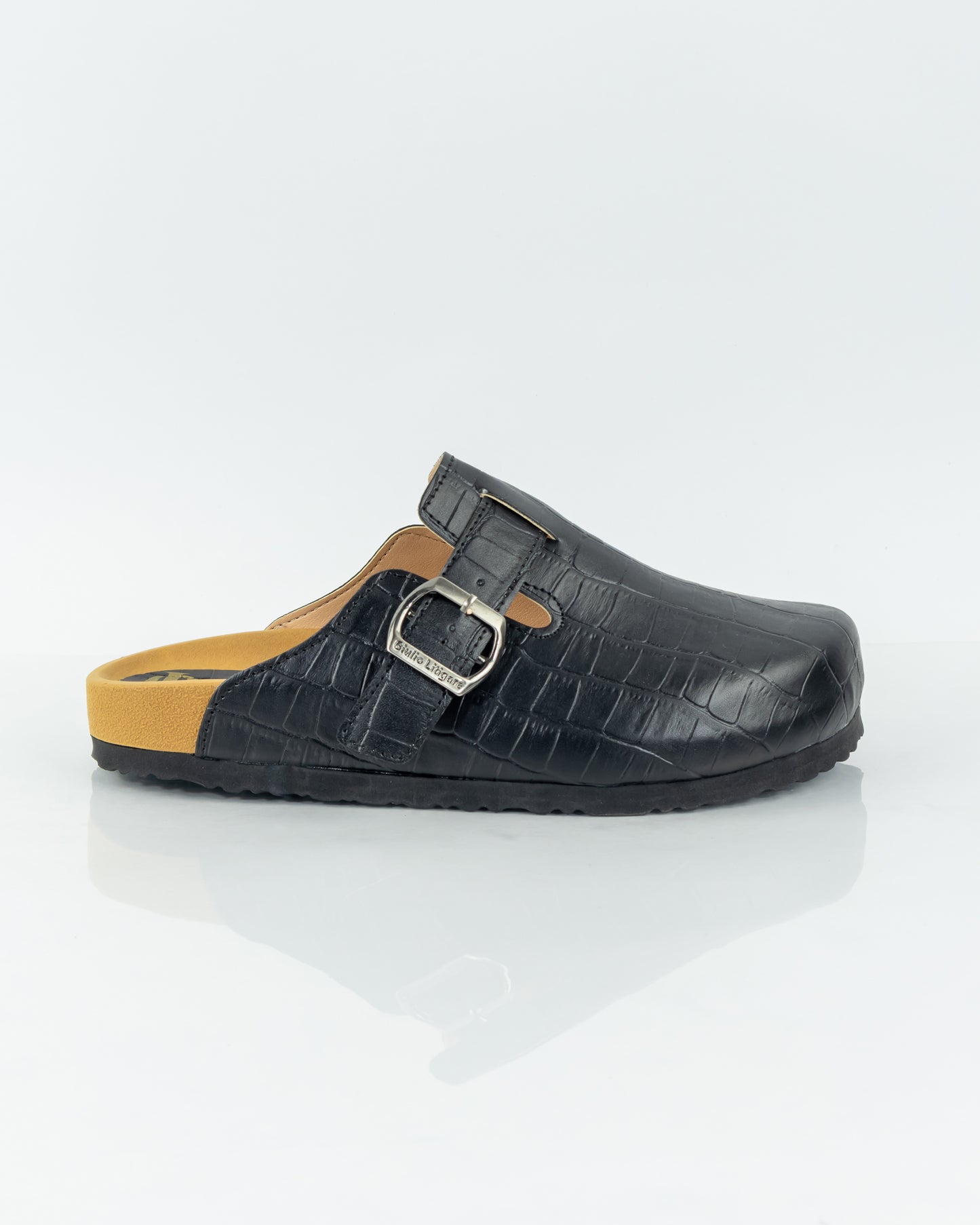 Zuecos Boston Croco