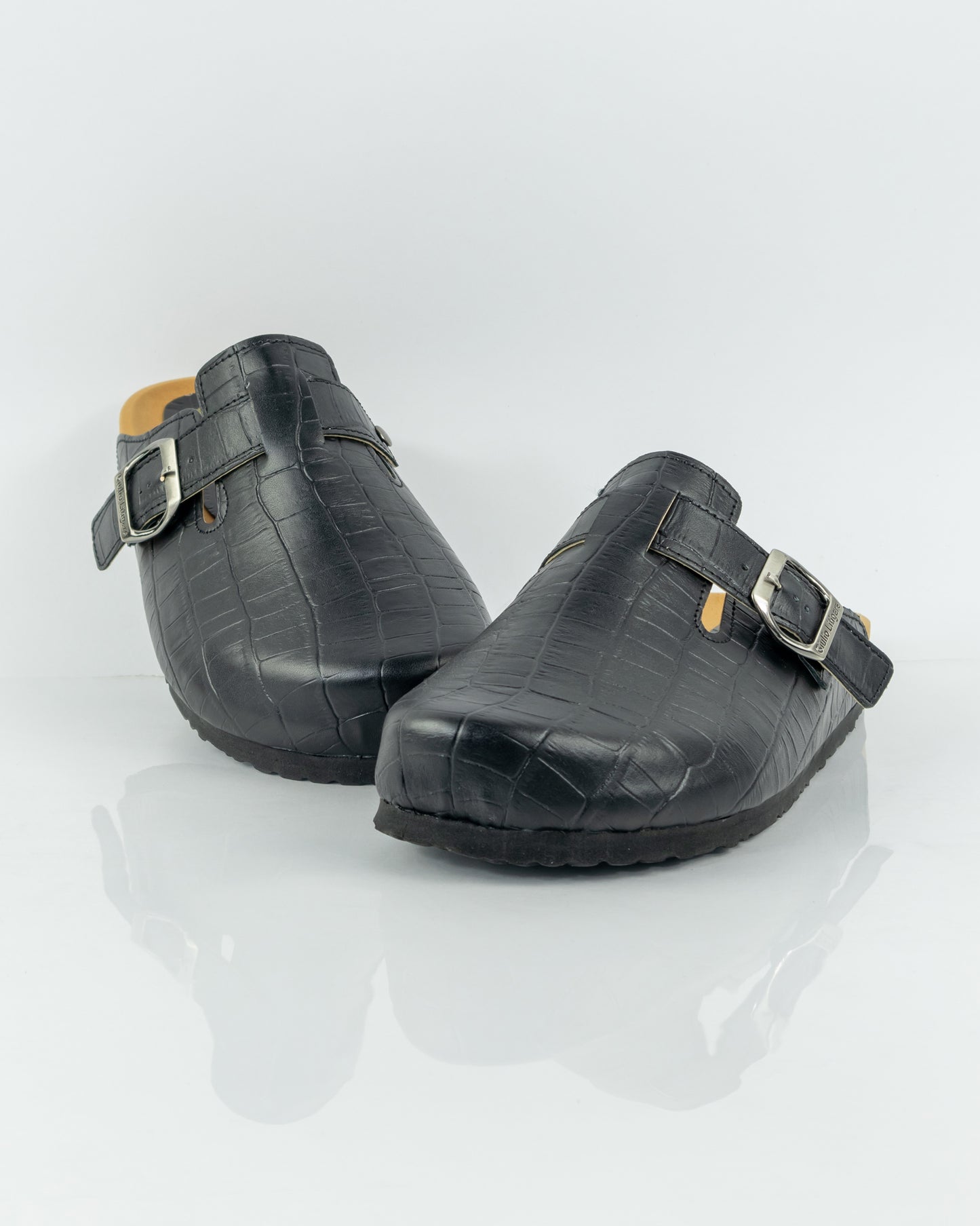 Zuecos Boston Croco