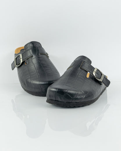 Zuecos Boston Croco