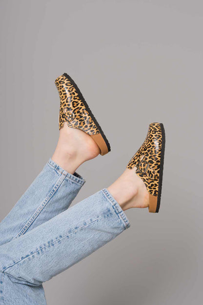 Zueco Boston Animal Print