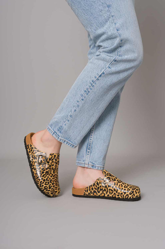 Zueco Boston Animal Print